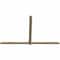 Ekena Millwork Eugene Rough Sawn Timber Gable Bracket, Douglas Fir, 96"W x 60"H x 2"D x 4"F, 15/12 Pitch GBW096X60X0204EUG00RDF - alternate 5